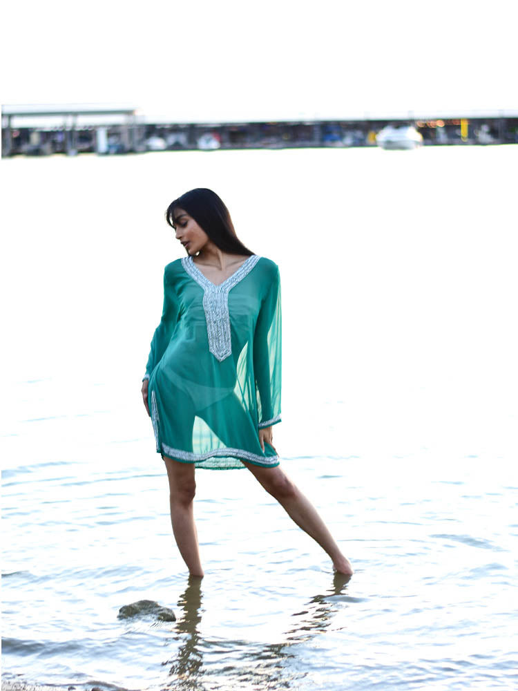 One Of A Kind Green Tunic